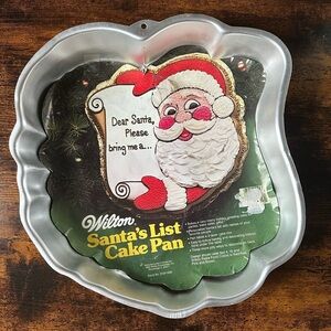 Wilton Santa’s List Cake Pan